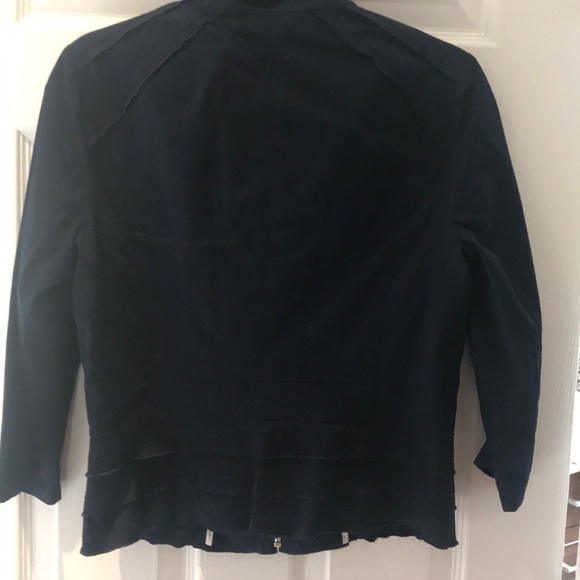 Navy Bolero Jacket size 8 - Picture 4 of 4